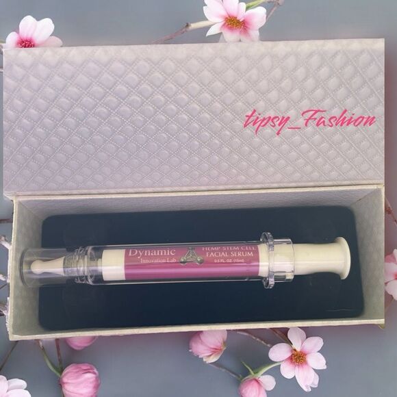 Dynamic Innovation Labs Hemp Skin Stem Cell Facial Serum NIB - Picture 1 of 4